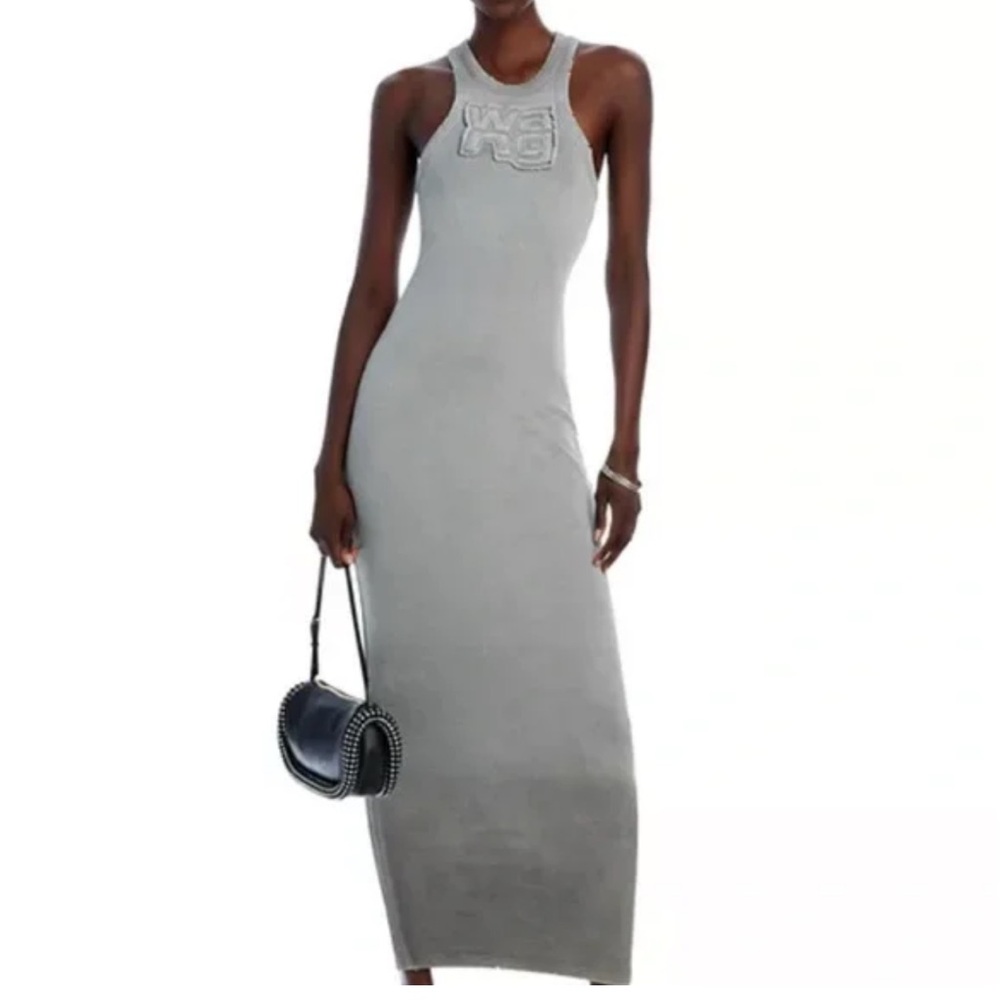 Alexander Wang Light Gray Maxi Dress